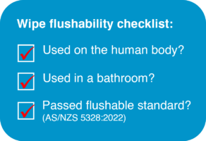 Flushability checklist_background
